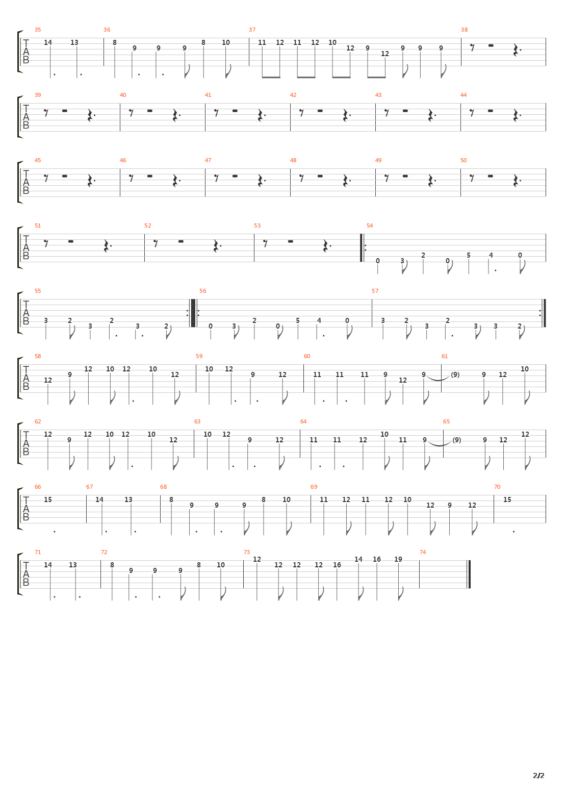 洛克人2(Mega Man 2) - Flashman's Stage吉他谱