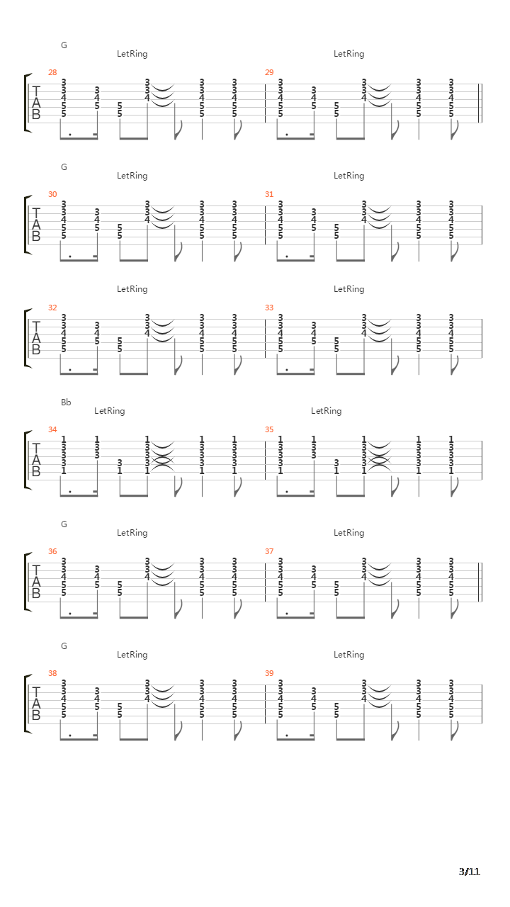 Dare吉他谱