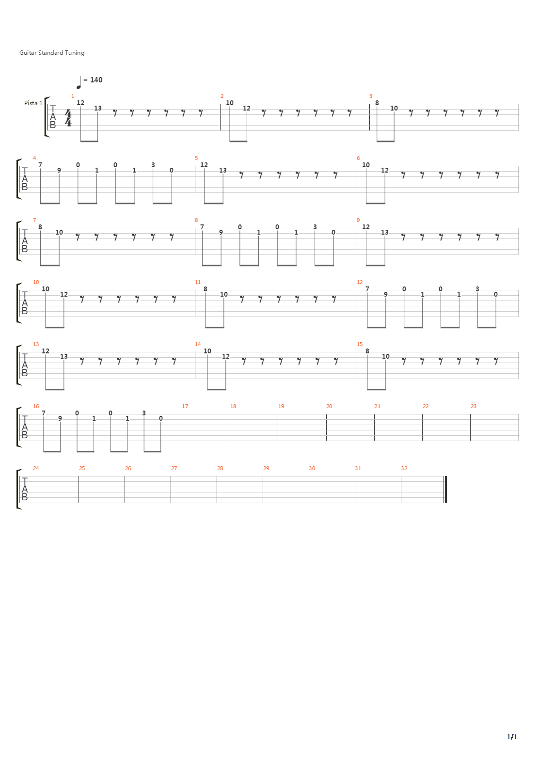 El Manana吉他谱