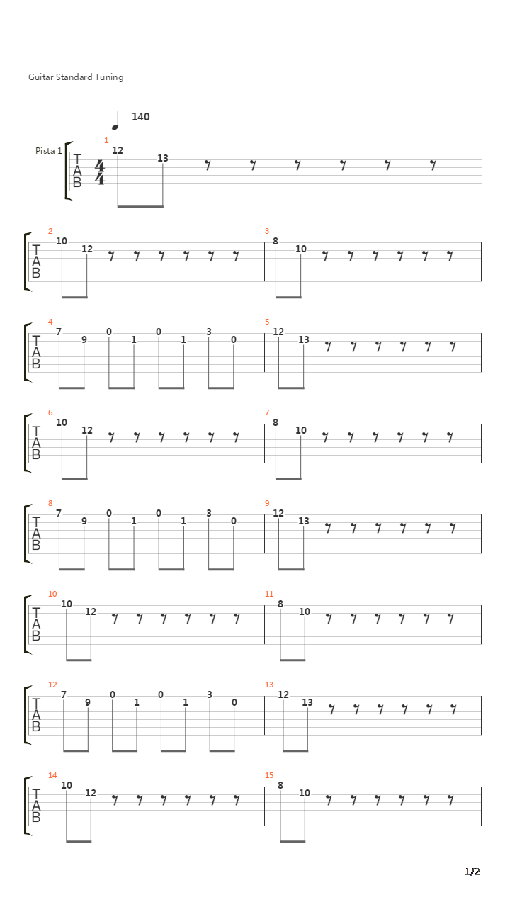 El Manana吉他谱