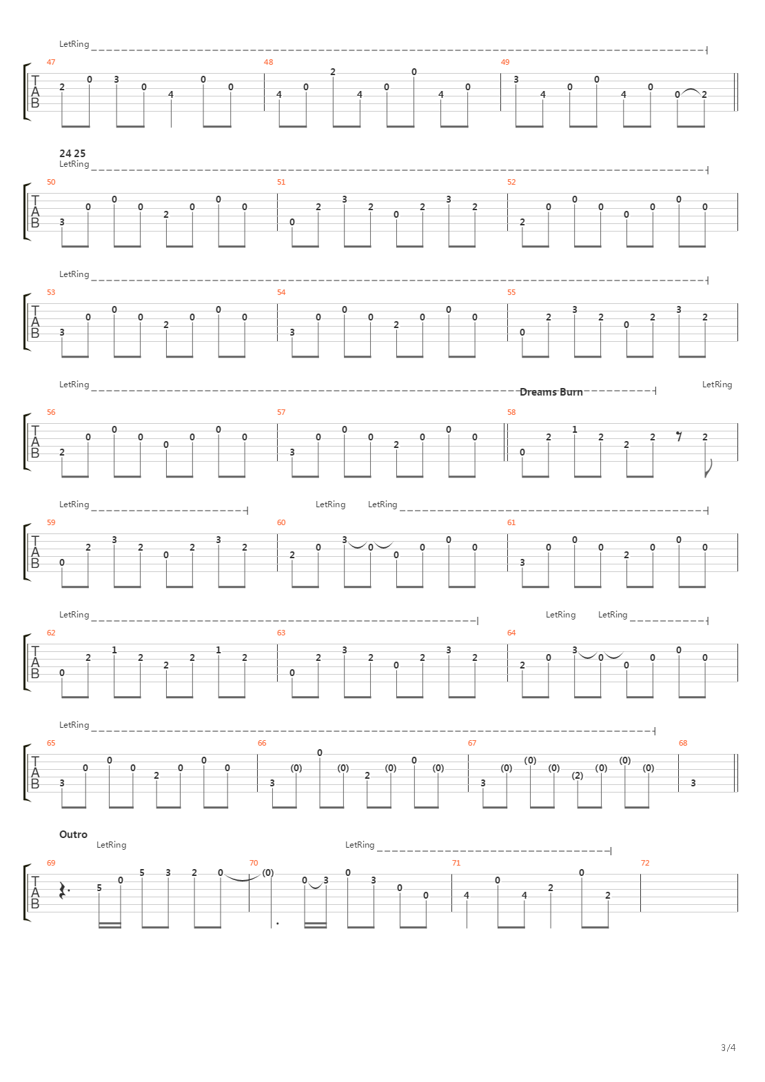 24-25吉他谱