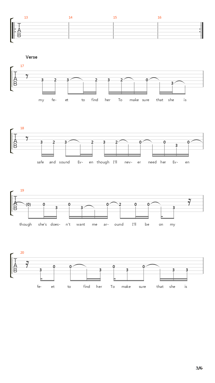 Winning A Battle Losing The War吉他谱