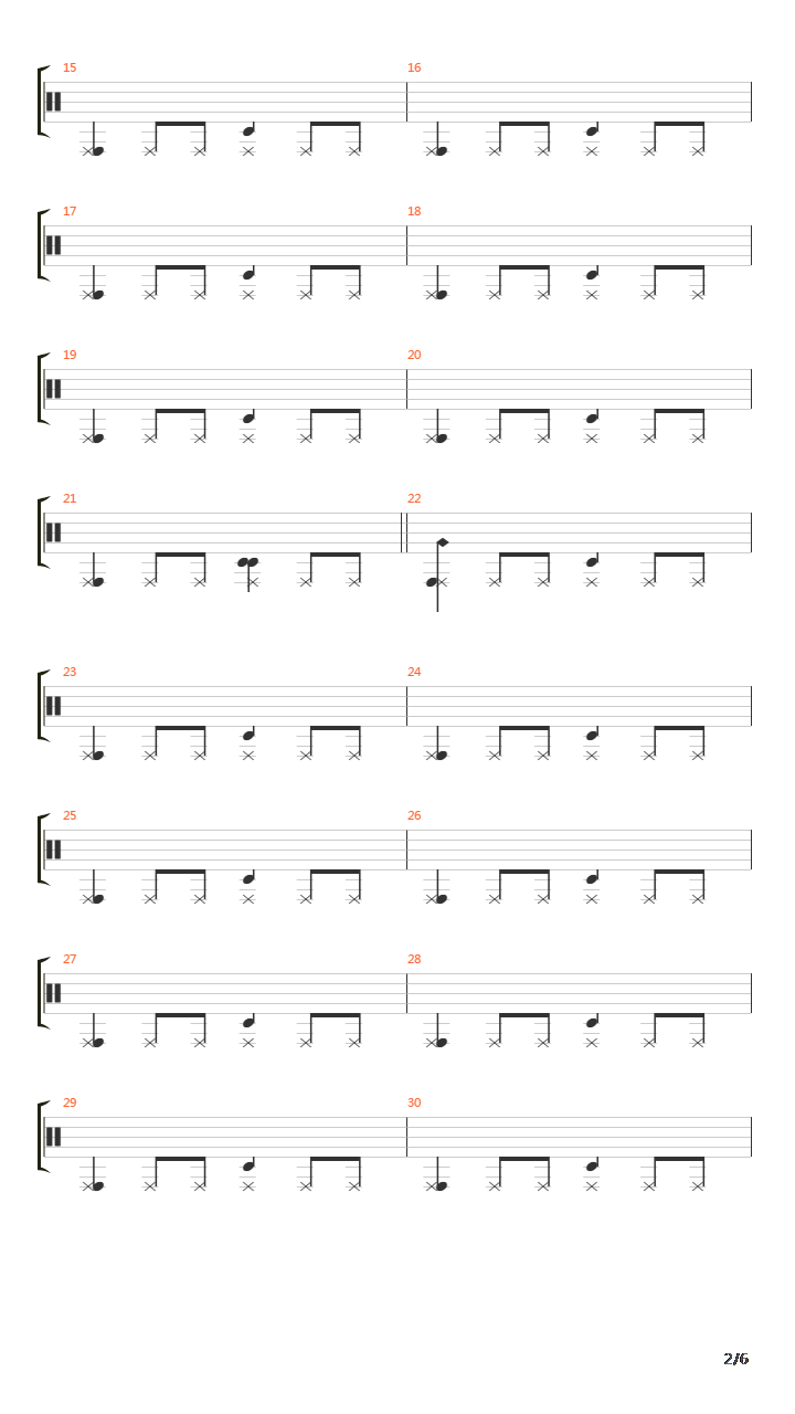 Jeff Beck Style Track吉他谱