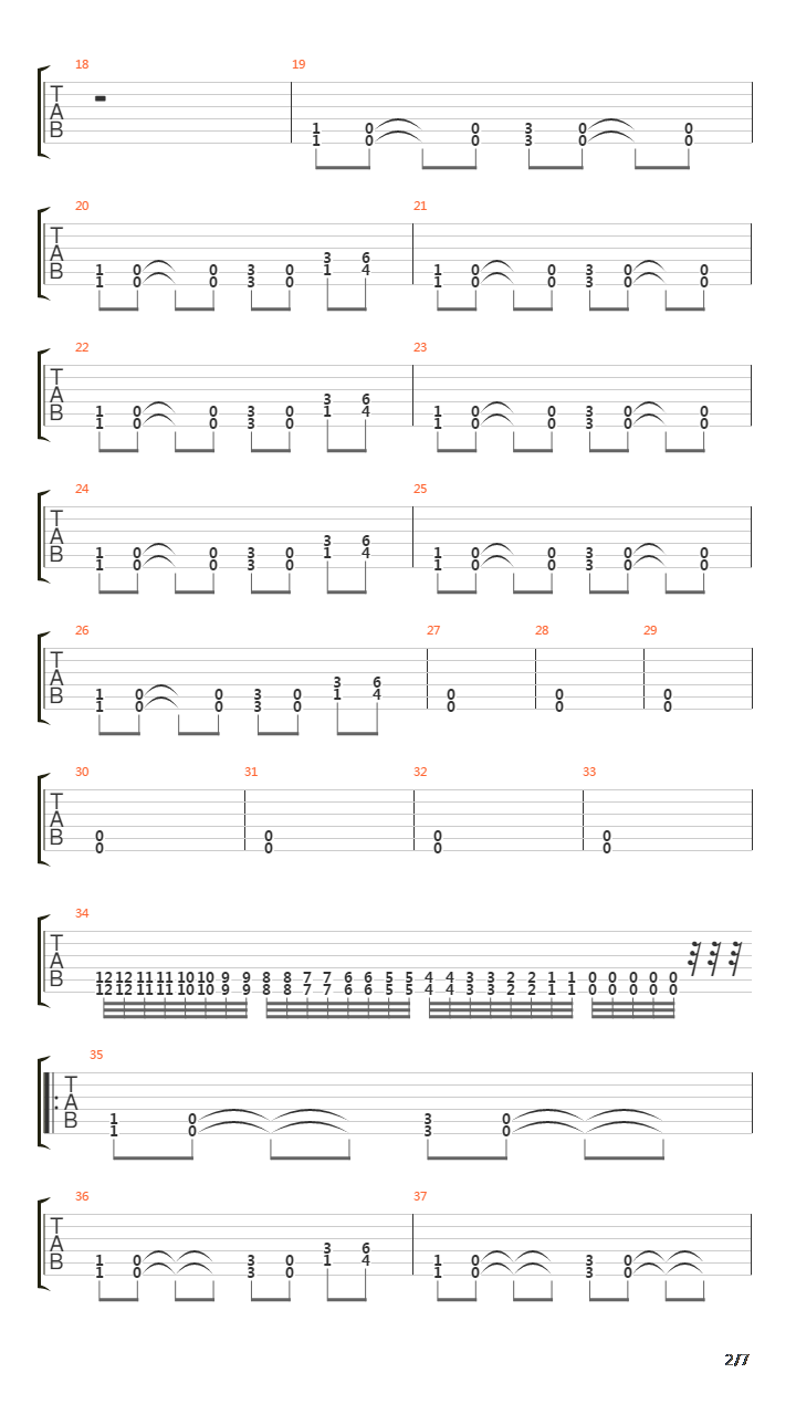 Proven吉他谱