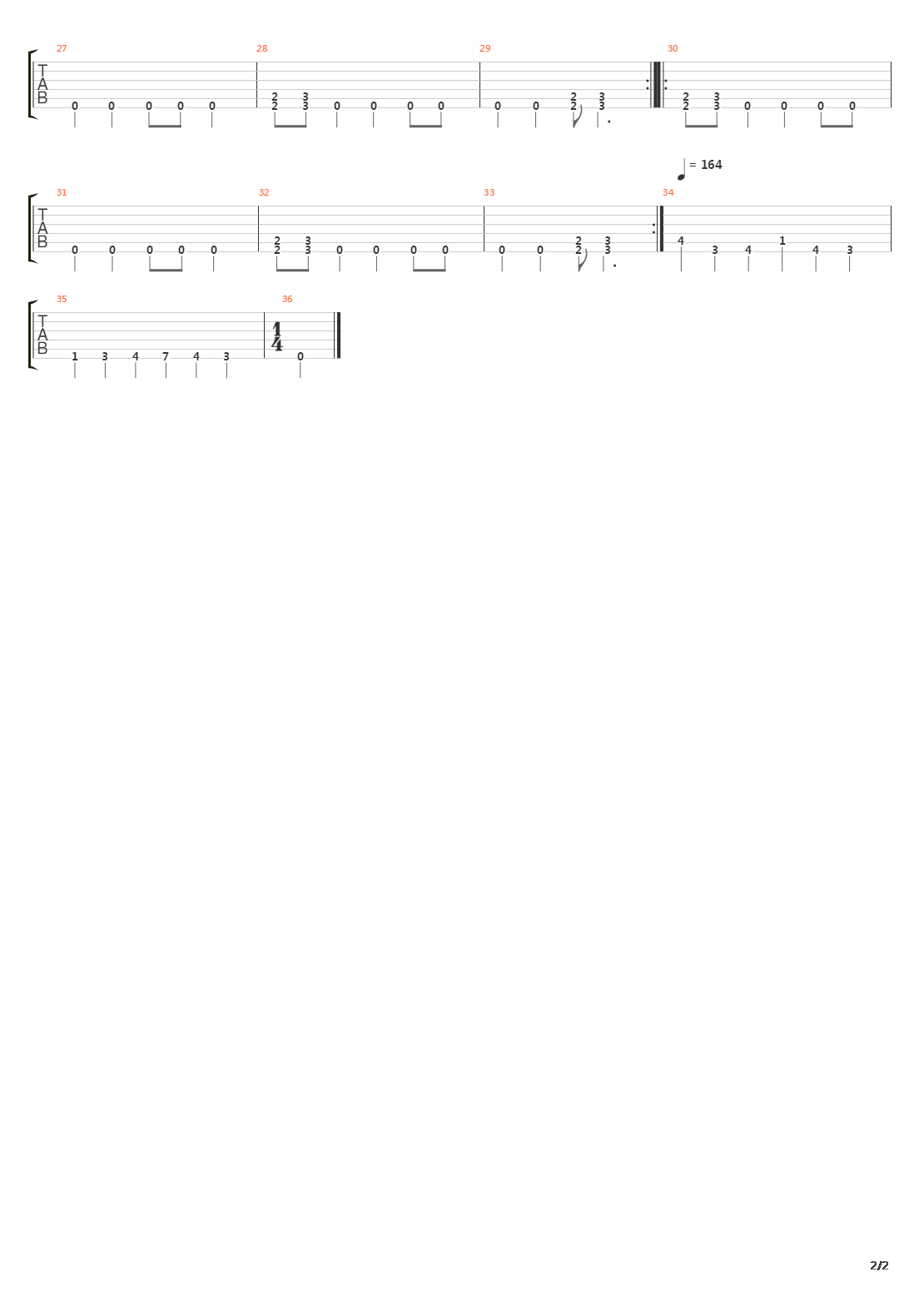 Puritan吉他谱