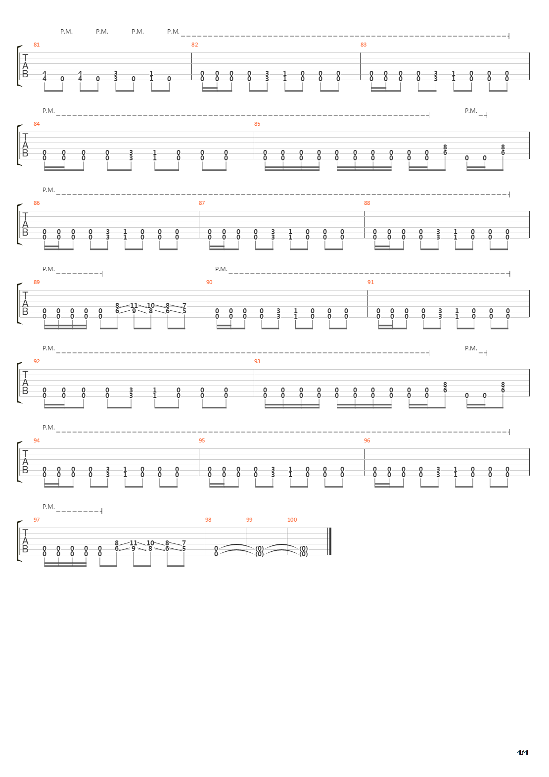 To The Threshold吉他谱