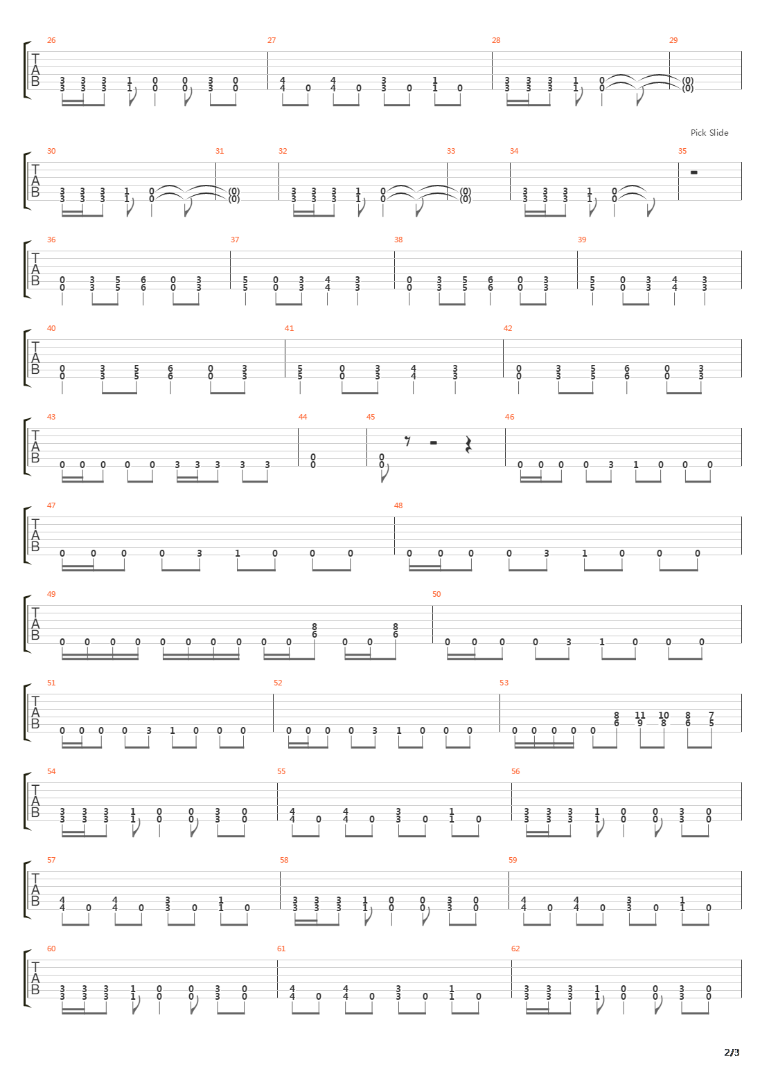 To The Threshold吉他谱