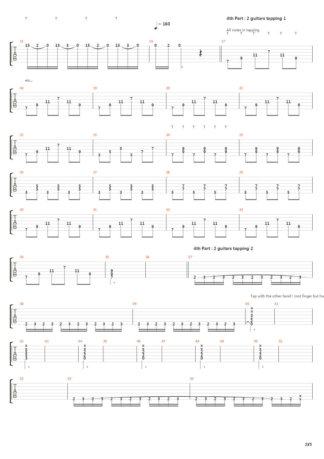 Double Guitar Demonstration吉他谱