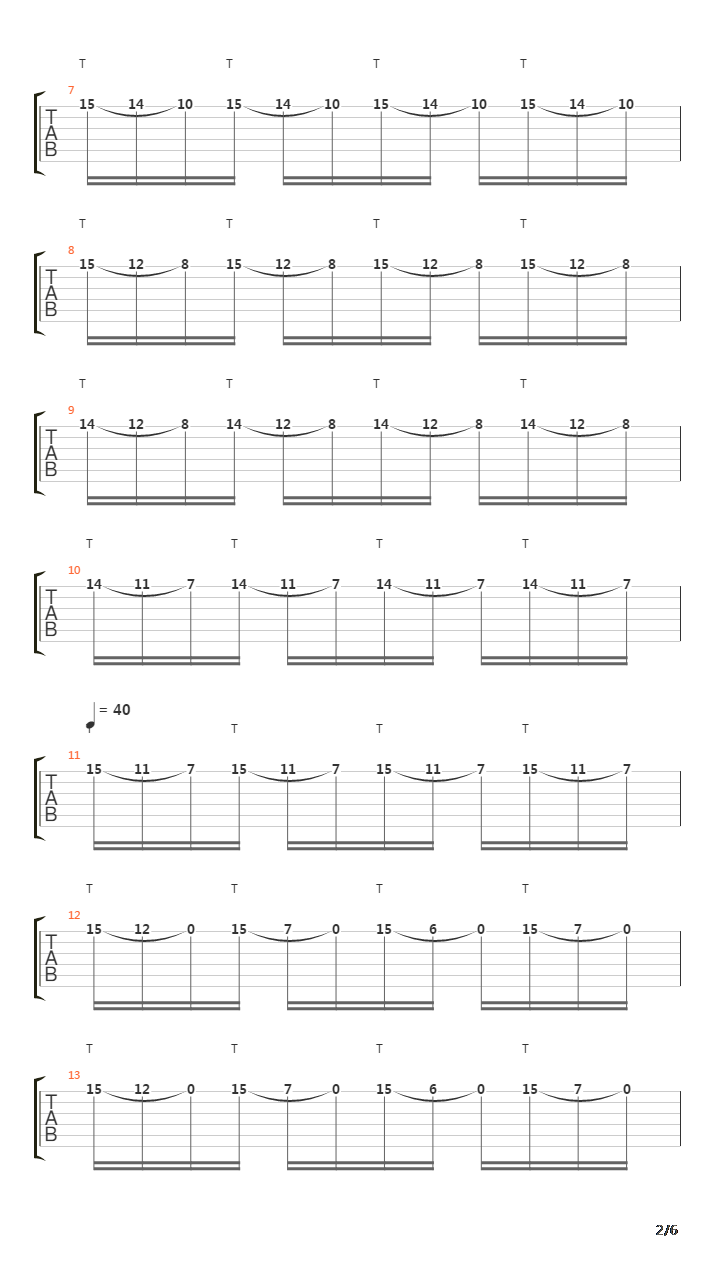 Double Guitar Demonstration吉他谱