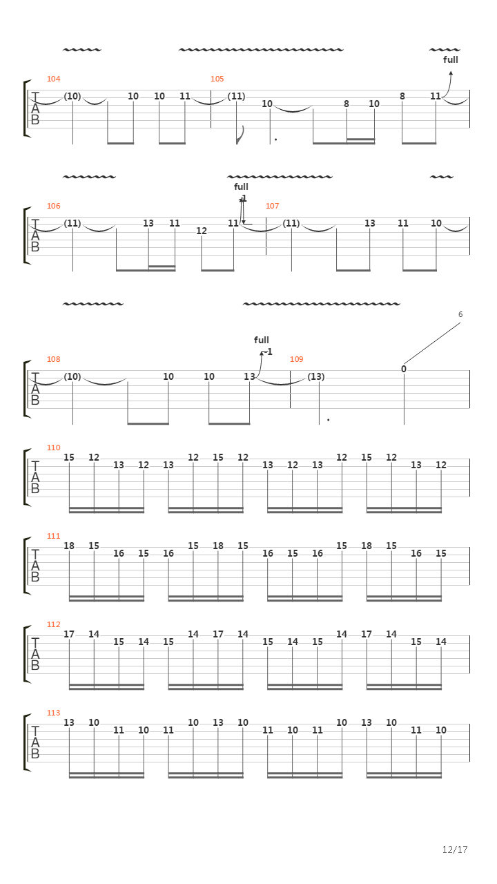 No Boundaries(Speed Kills)吉他谱