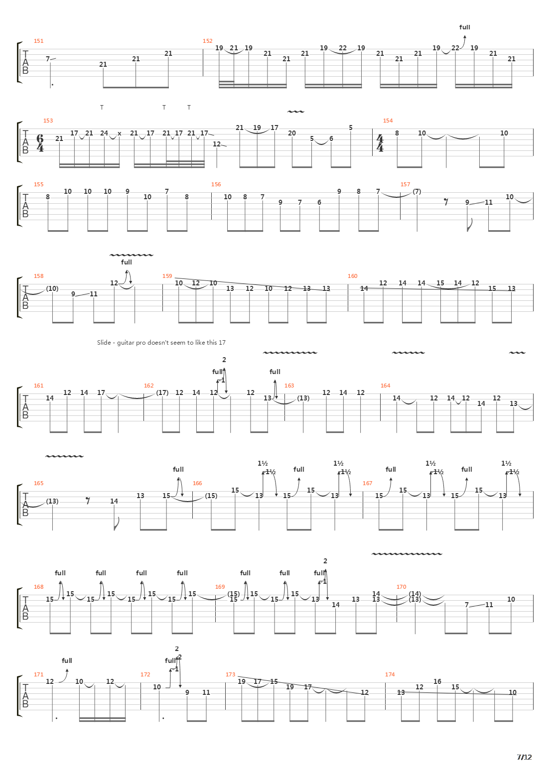 The Finish Line吉他谱