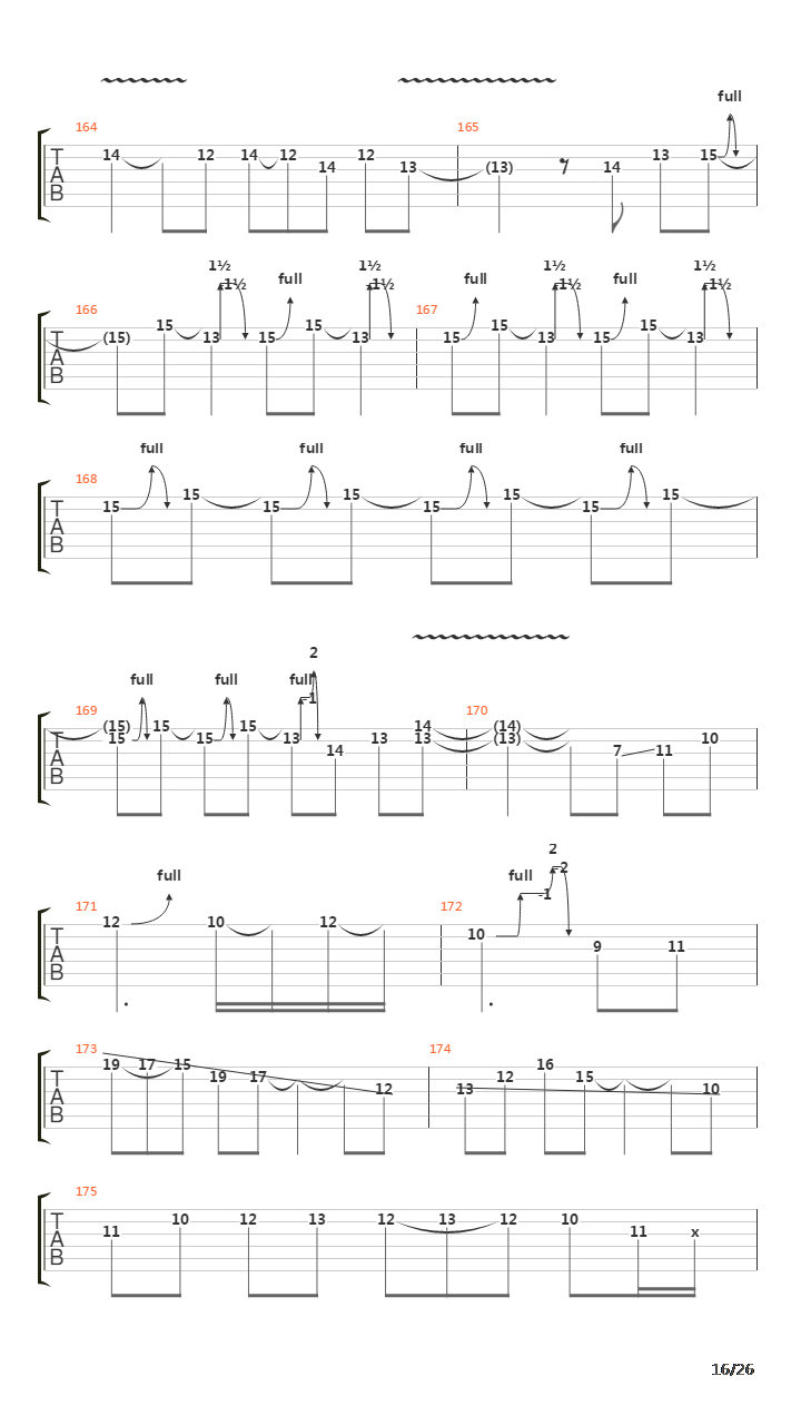 The Finish Line吉他谱