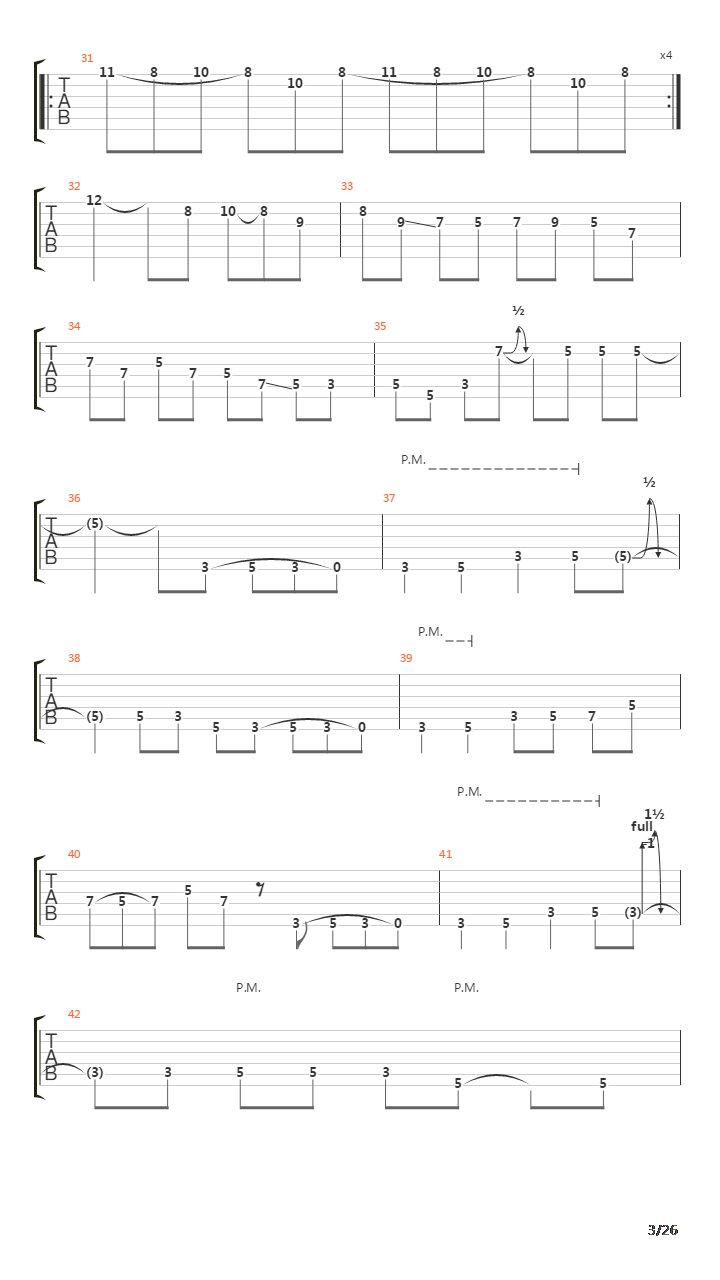 The Finish Line吉他谱