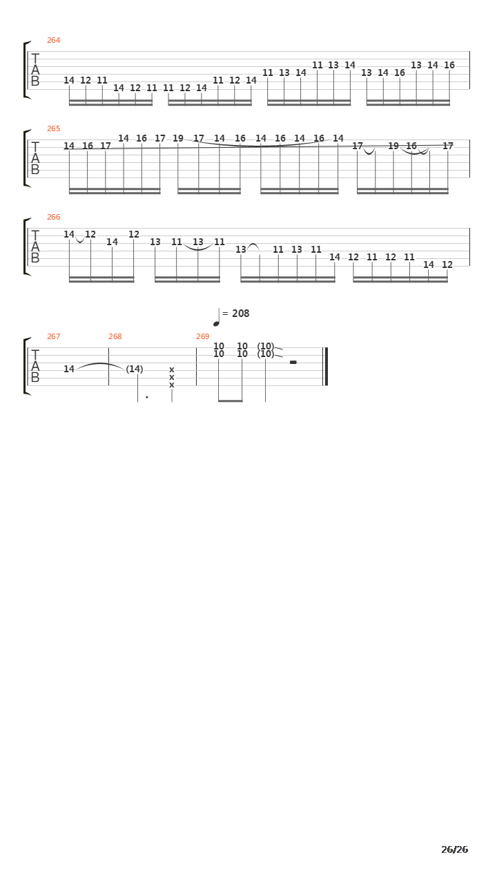 The Finish Line吉他谱