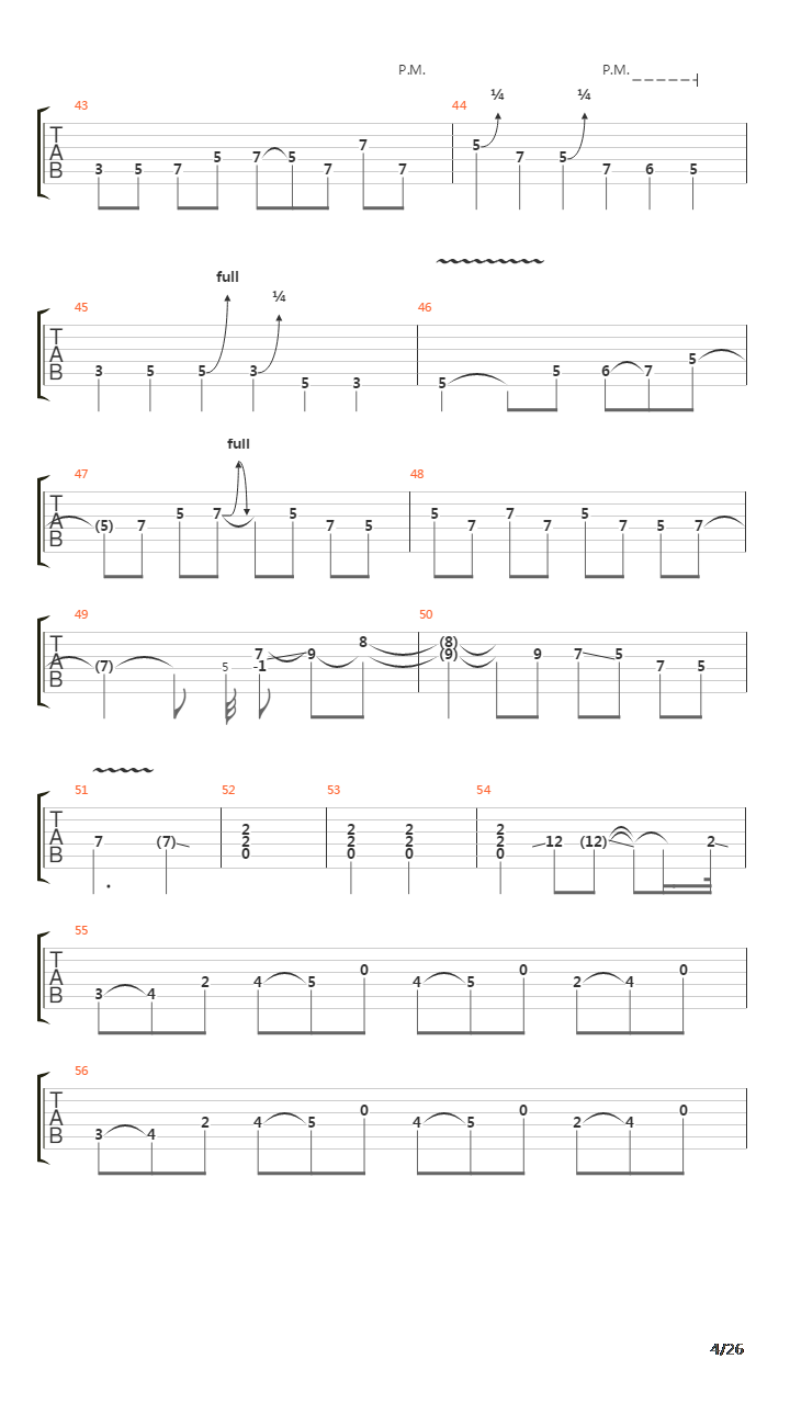 The Finish Line吉他谱