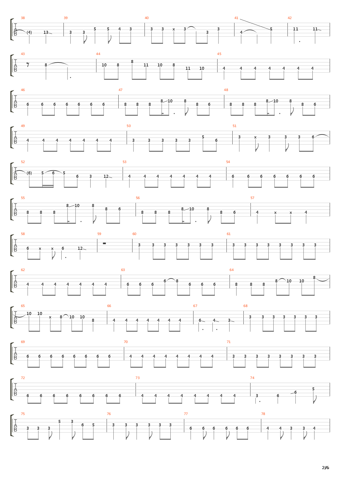 UP↑ROAD吉他谱