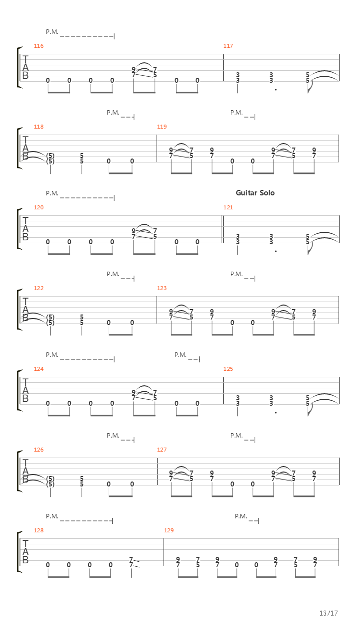 Six吉他谱