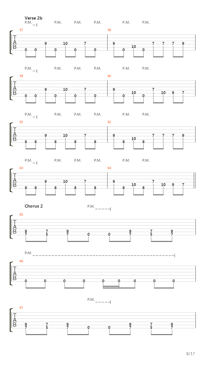 Six吉他谱