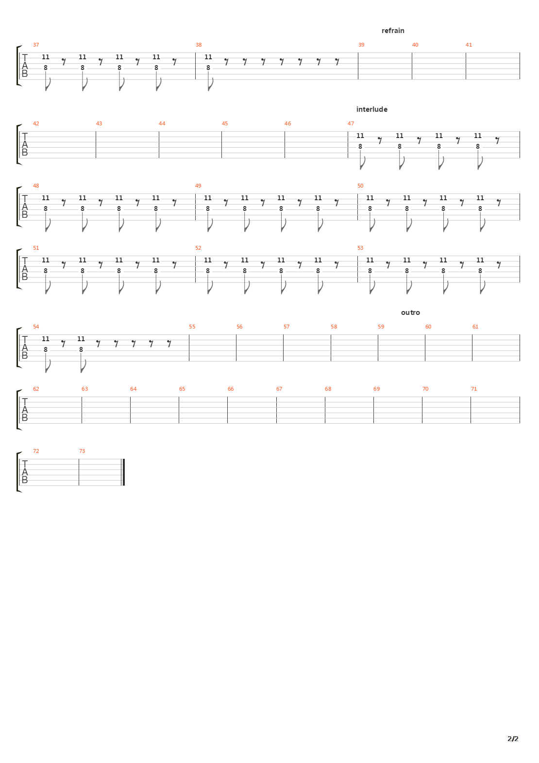 Inside Of You吉他谱