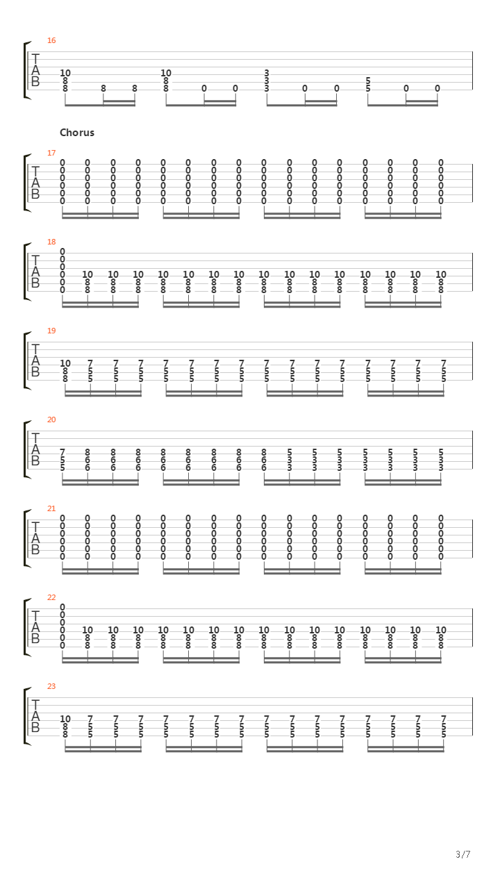 Pieces吉他谱