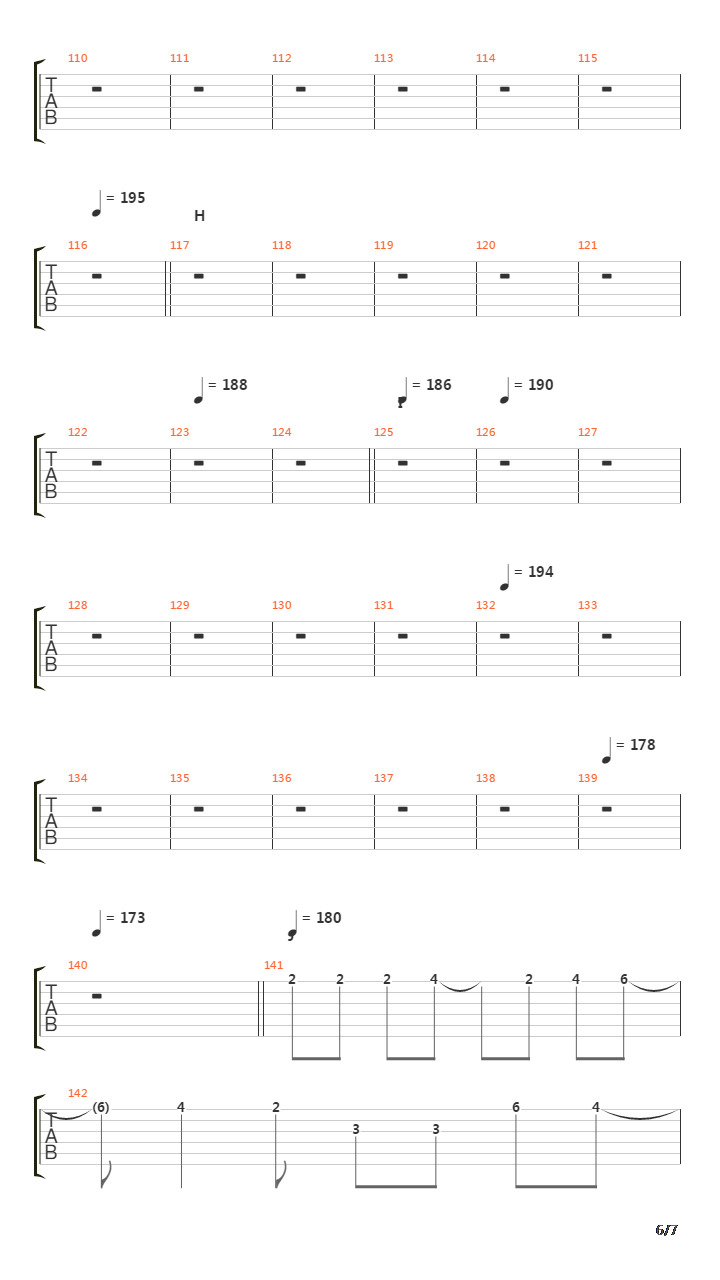 死亡笔记ED2 - 绝望ビリー吉他谱