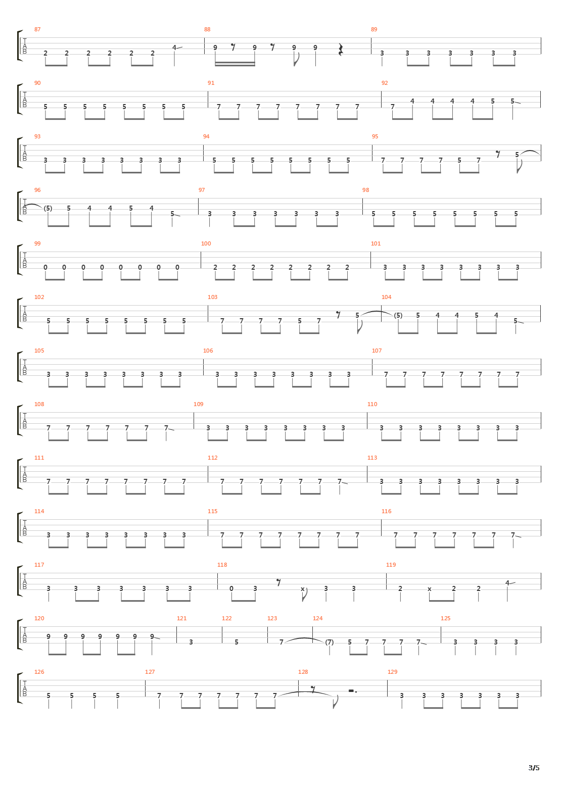 SPEED GRAPHER吉他谱