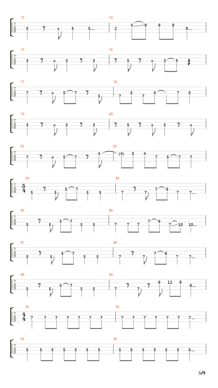 东方Vocal(BGM) - YU-MU吉他谱