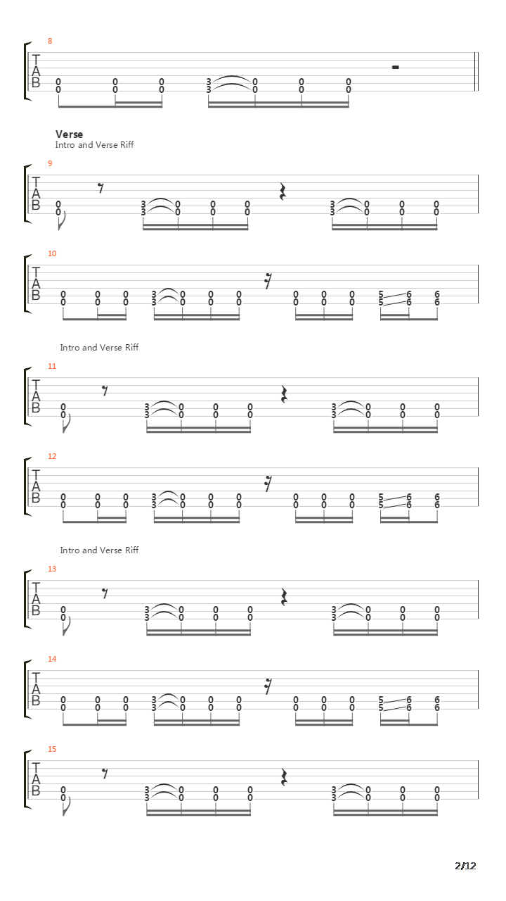 Greed吉他谱