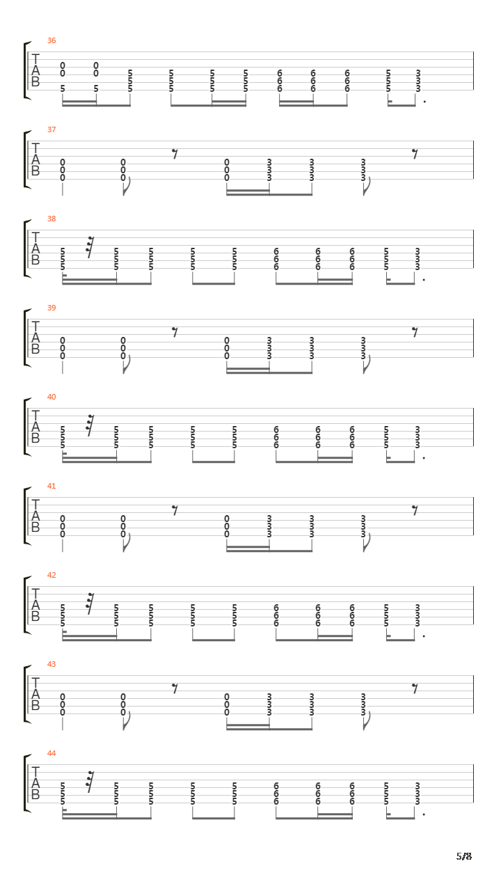 Keep Away吉他谱