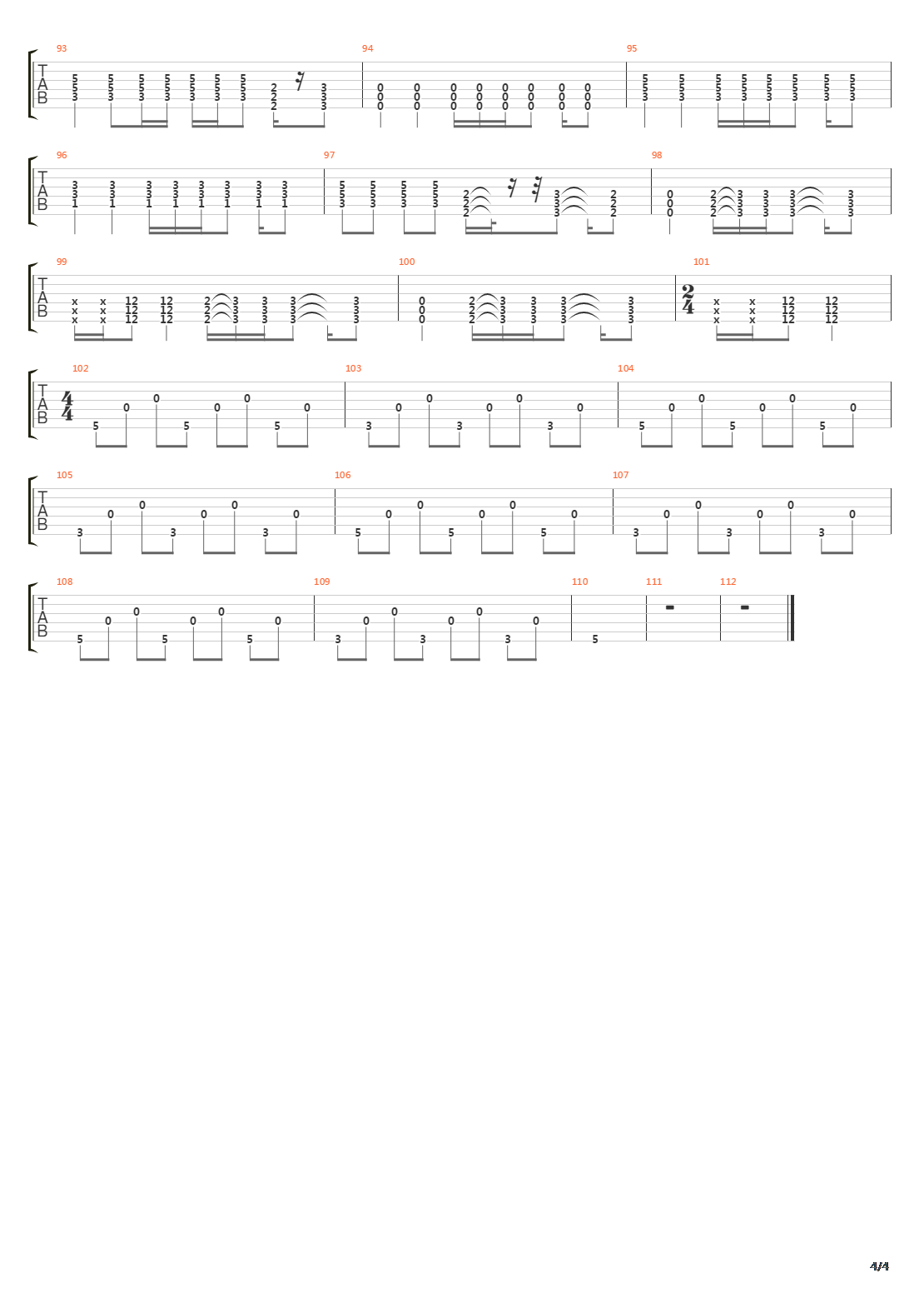 Re-align吉他谱