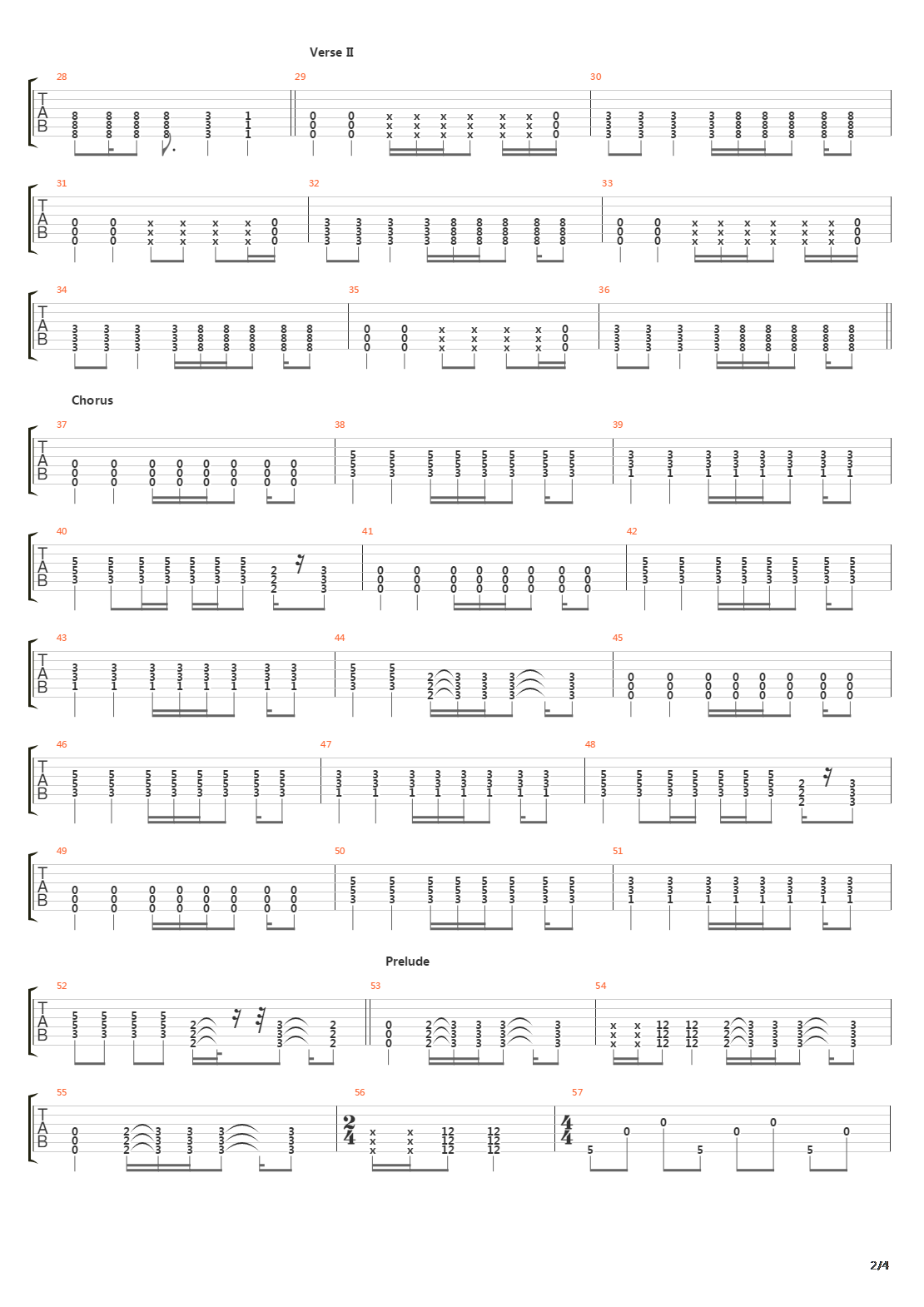 Re-align吉他谱