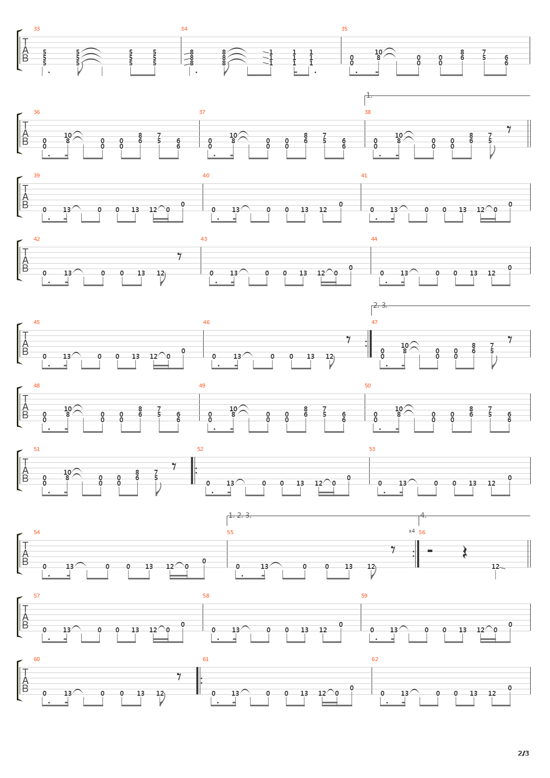 The Journey吉他谱