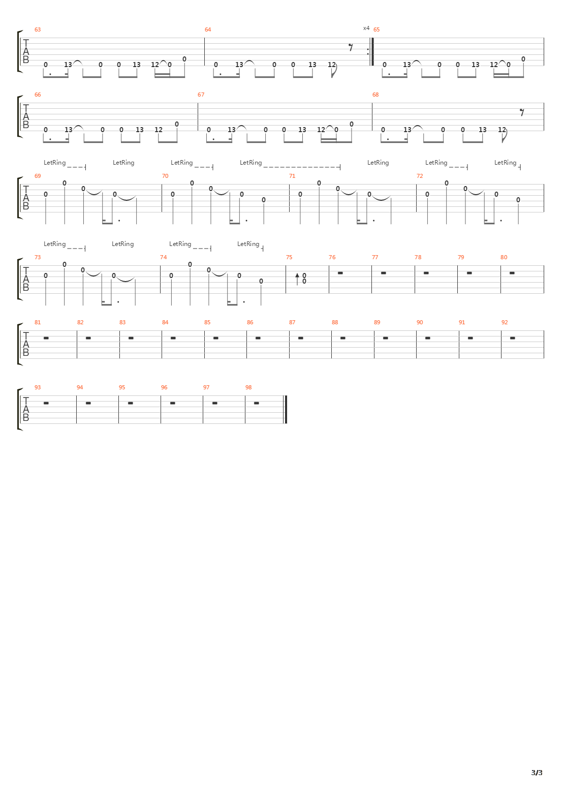 The Journey吉他谱