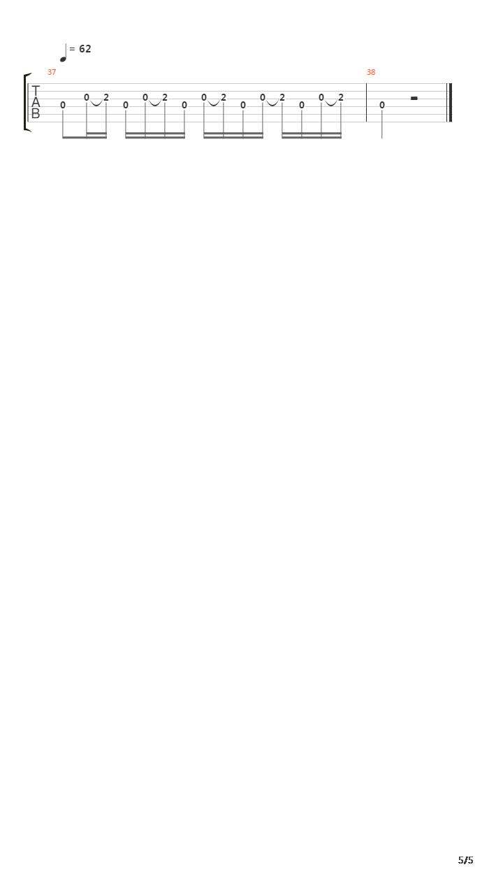 Touch吉他谱