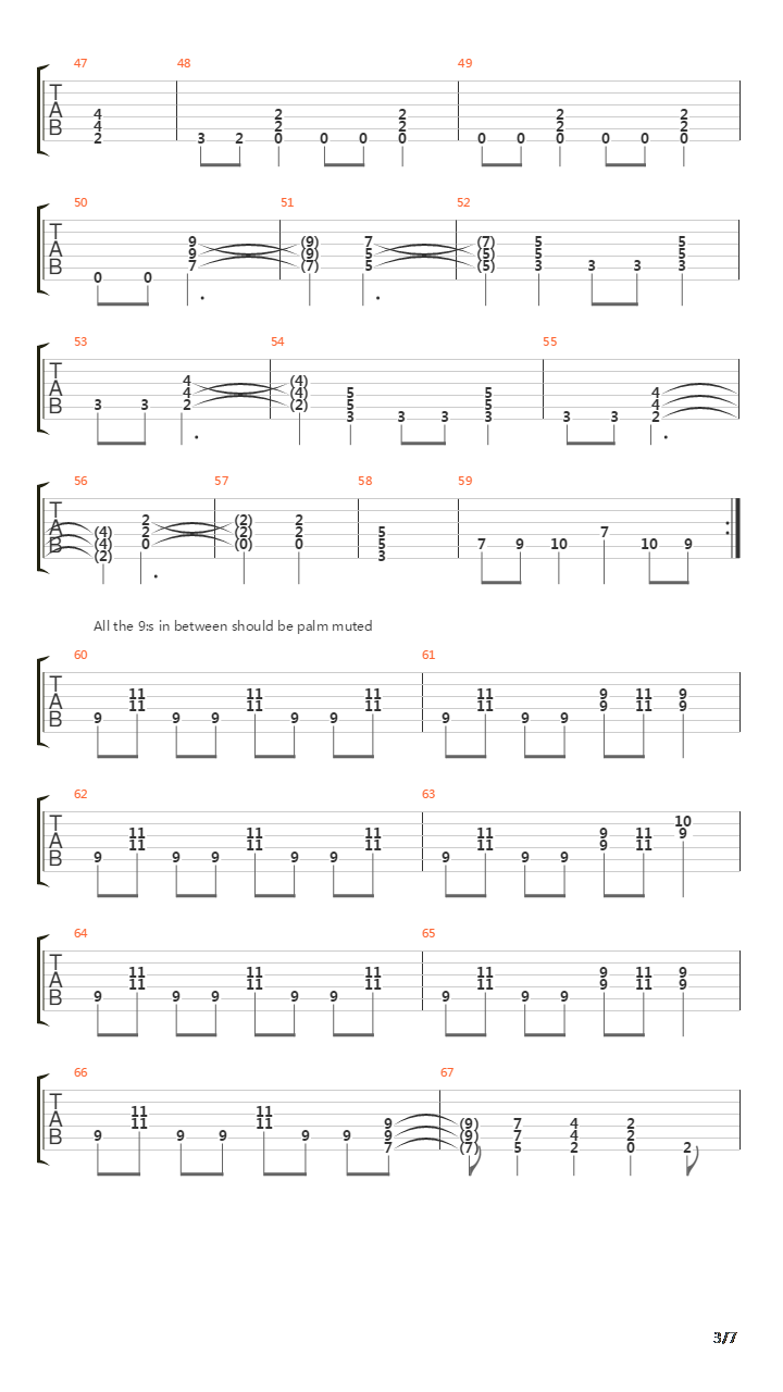 At The End Of The Rainbow吉他谱