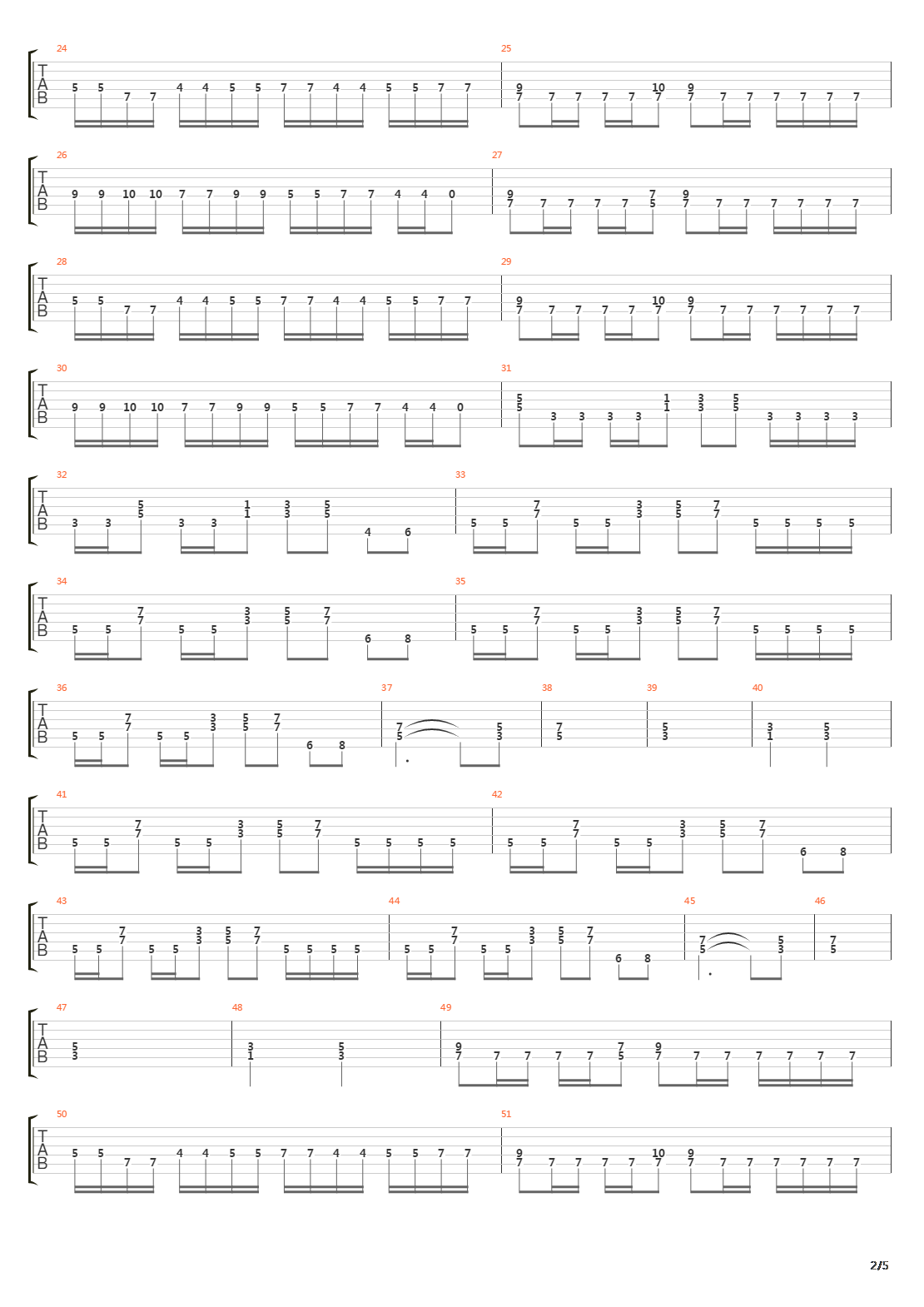 Steel Meets Steel吉他谱