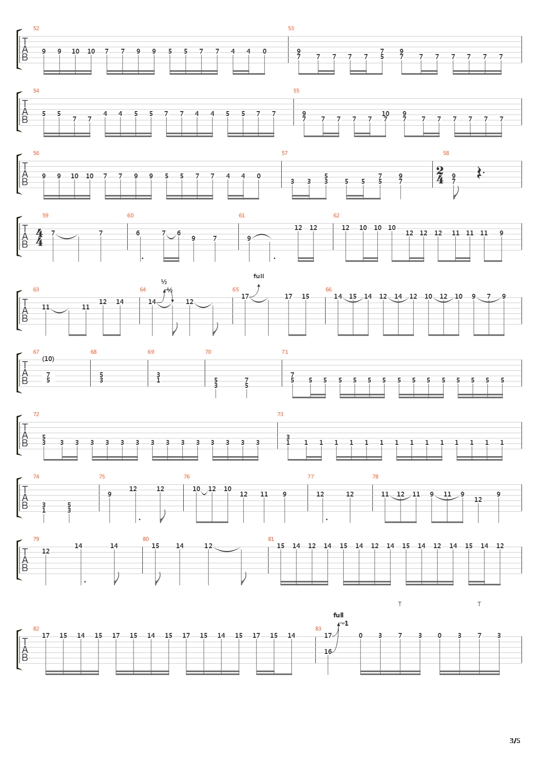 Steel Meets Steel吉他谱