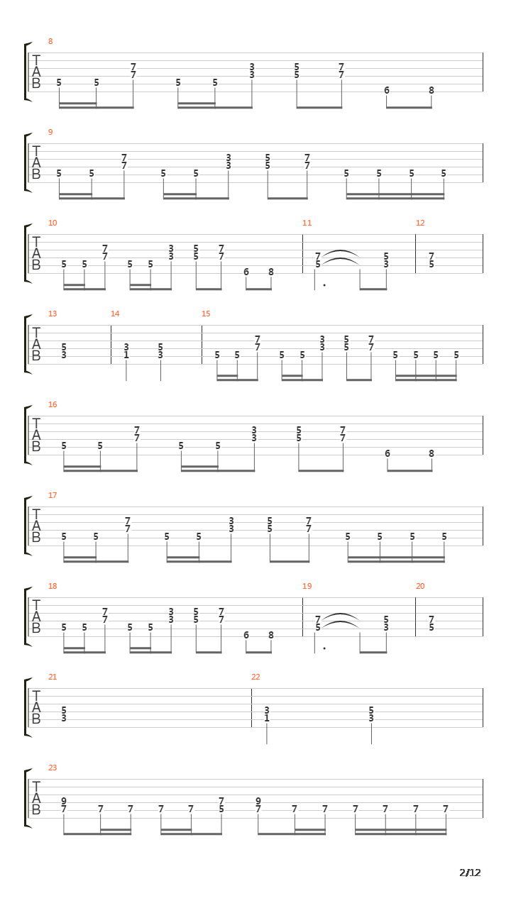 Steel Meets Steel吉他谱