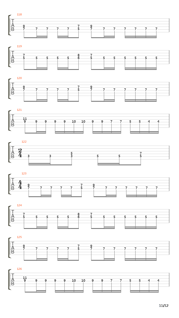 Steel Meets Steel吉他谱