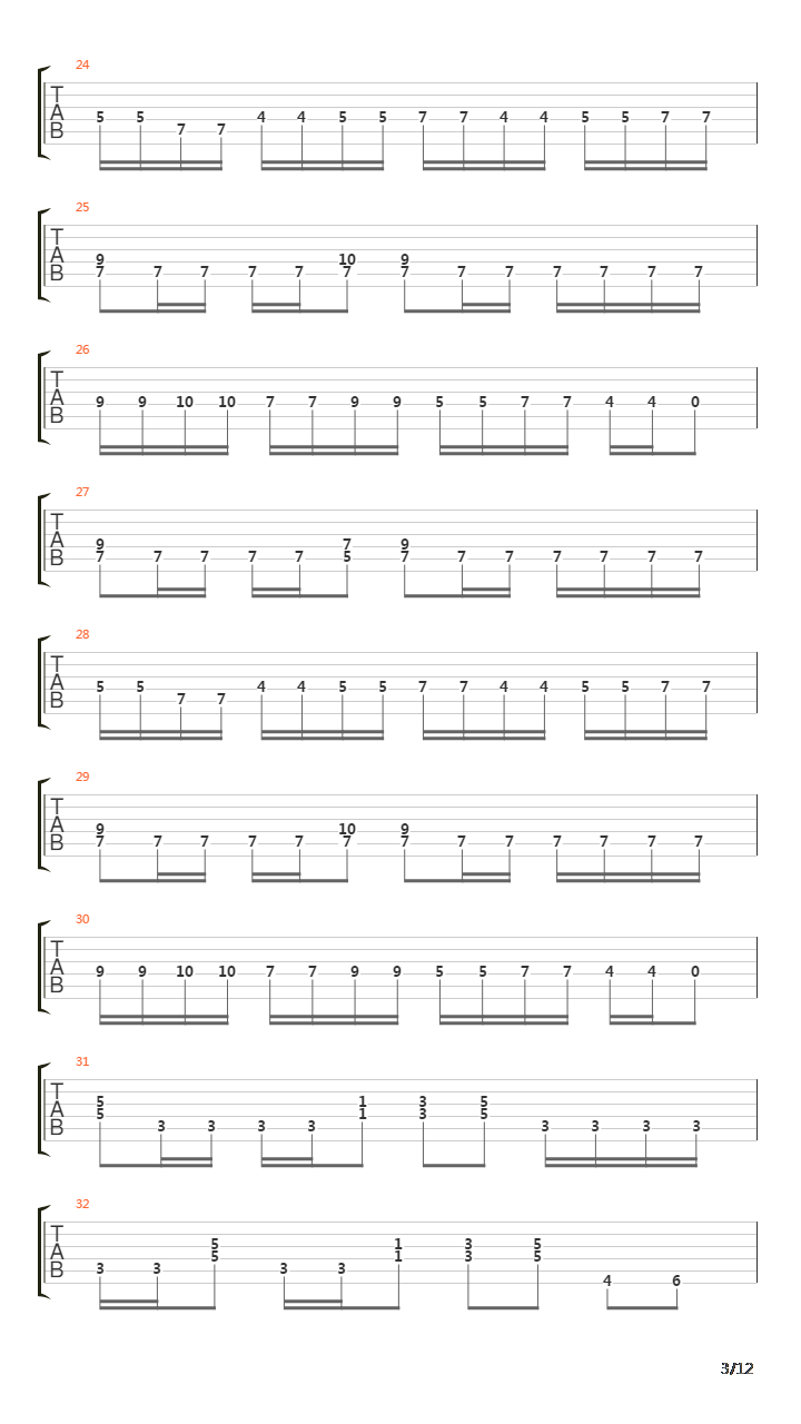 Steel Meets Steel吉他谱