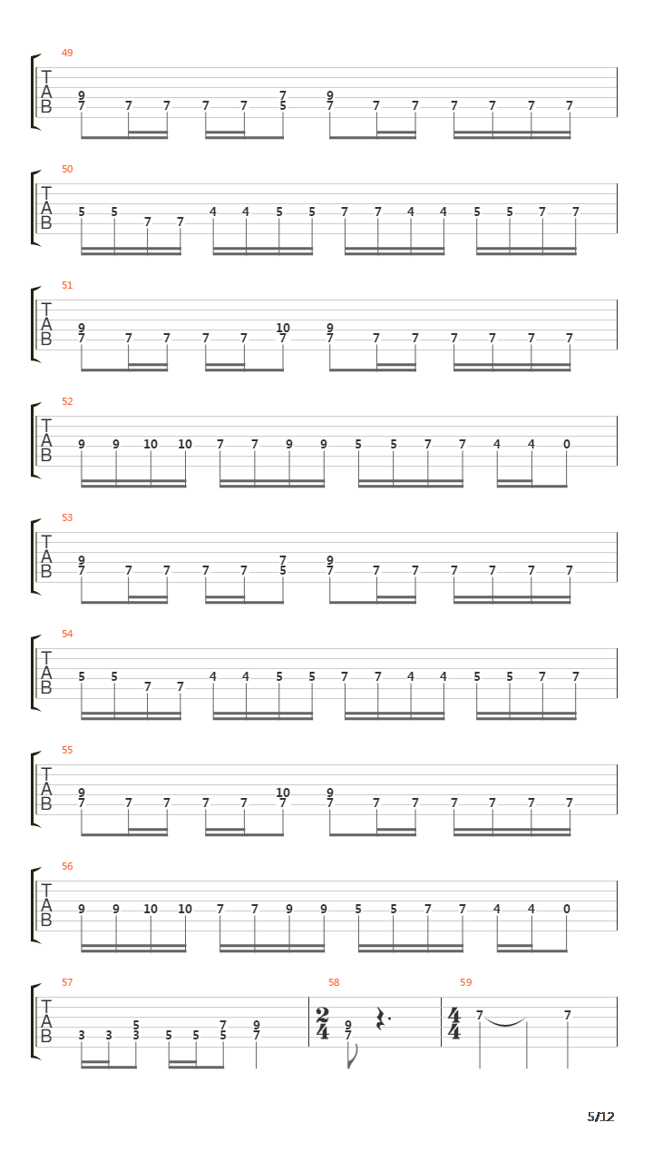 Steel Meets Steel吉他谱