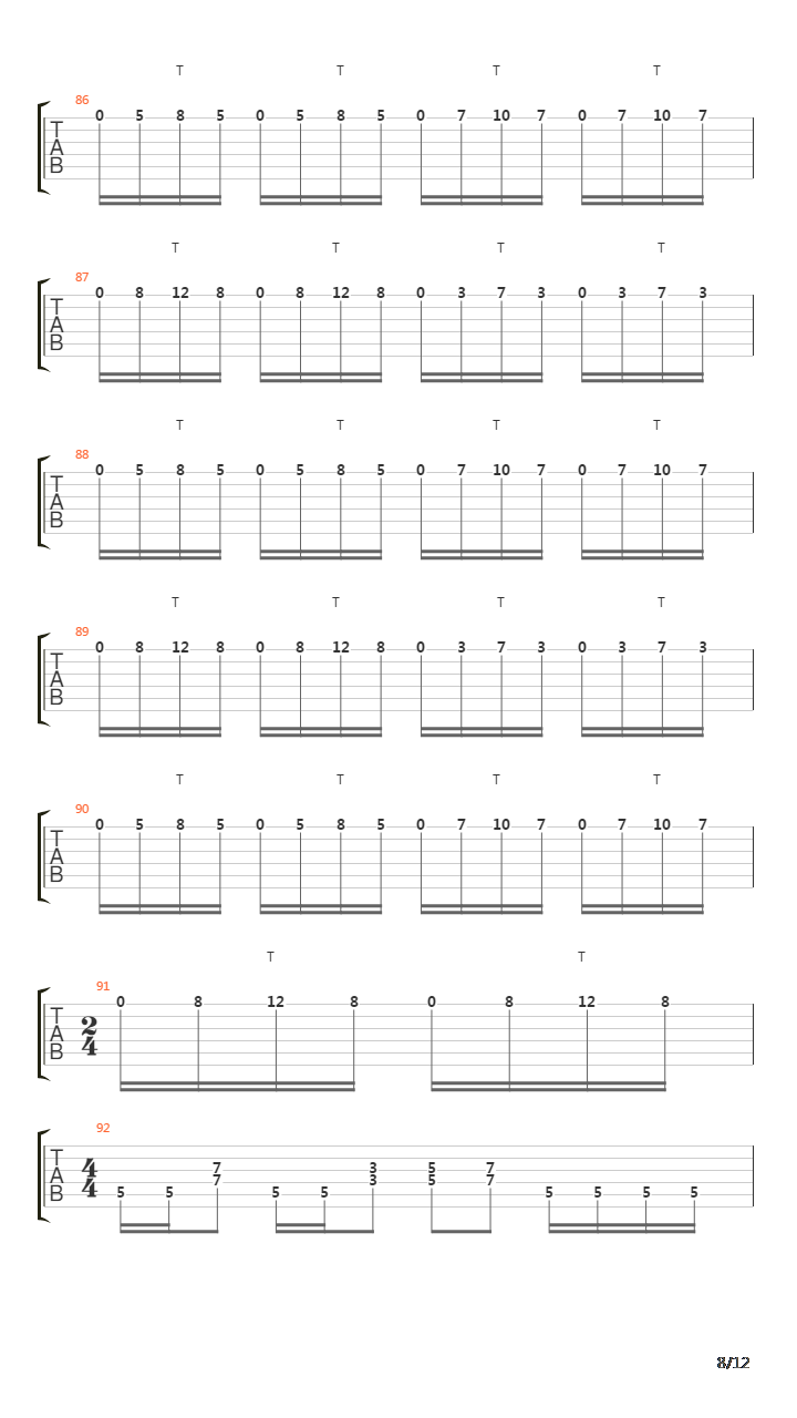 Steel Meets Steel吉他谱