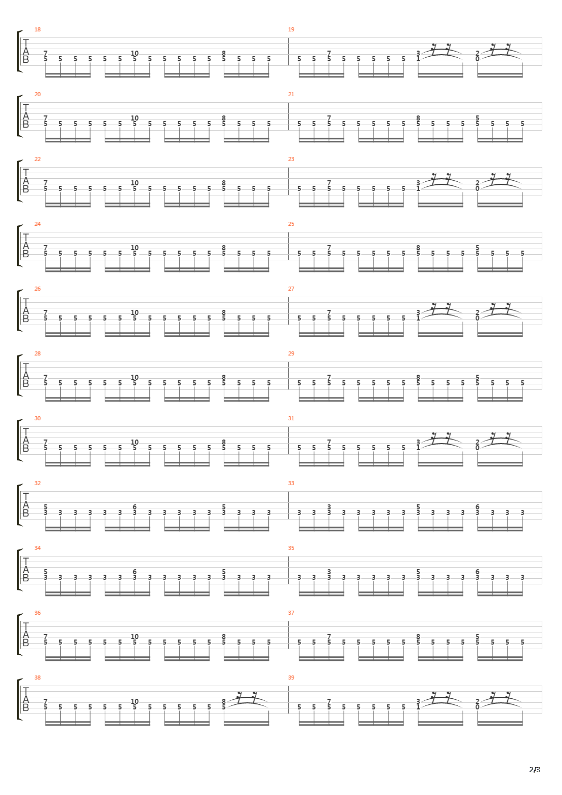 The Metal Age吉他谱