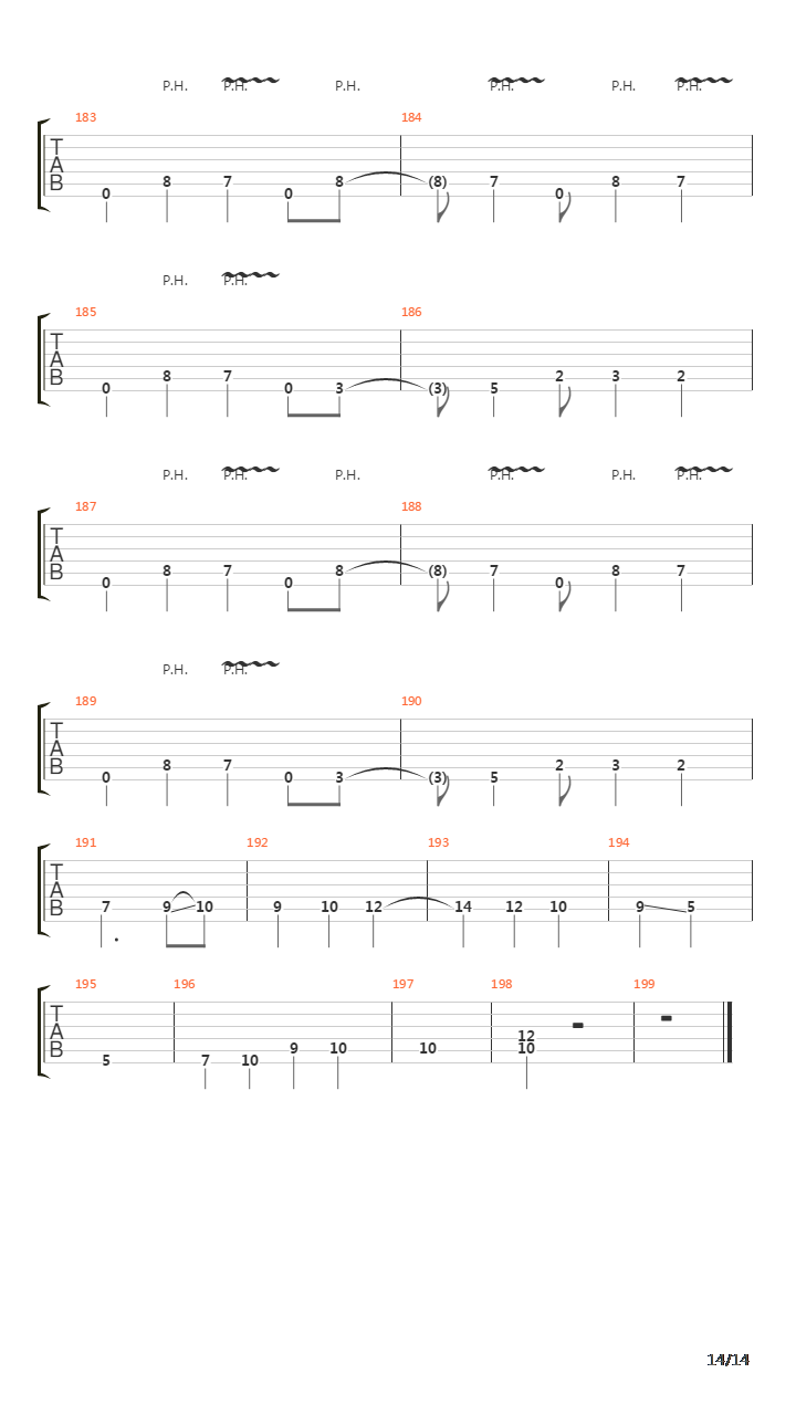 Long  The King吉他谱