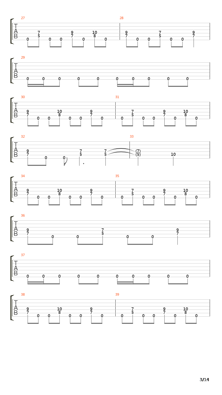 Long  The King吉他谱