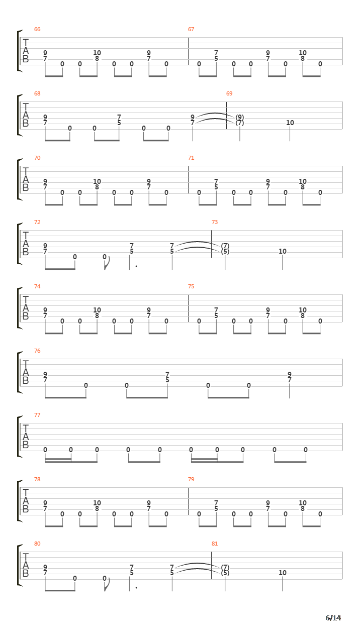 Long  The King吉他谱