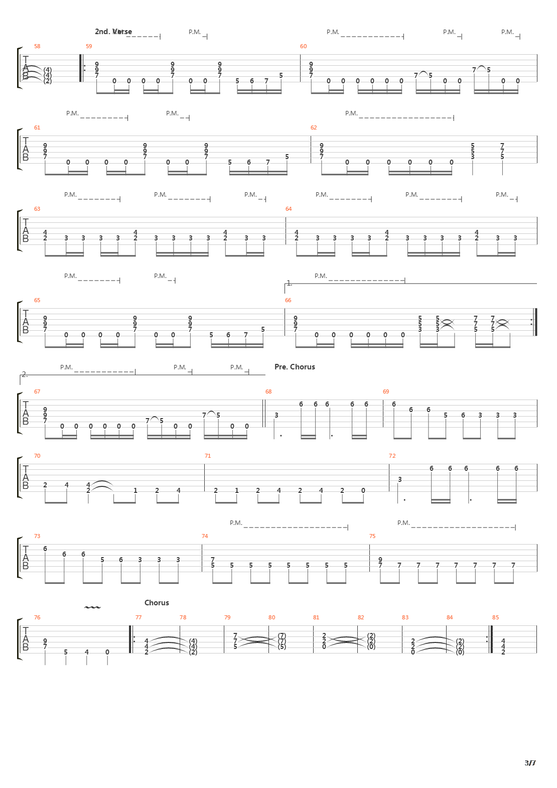 March Of Time吉他谱