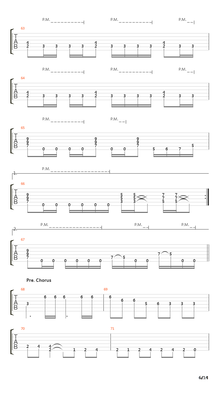 March Of Time吉他谱