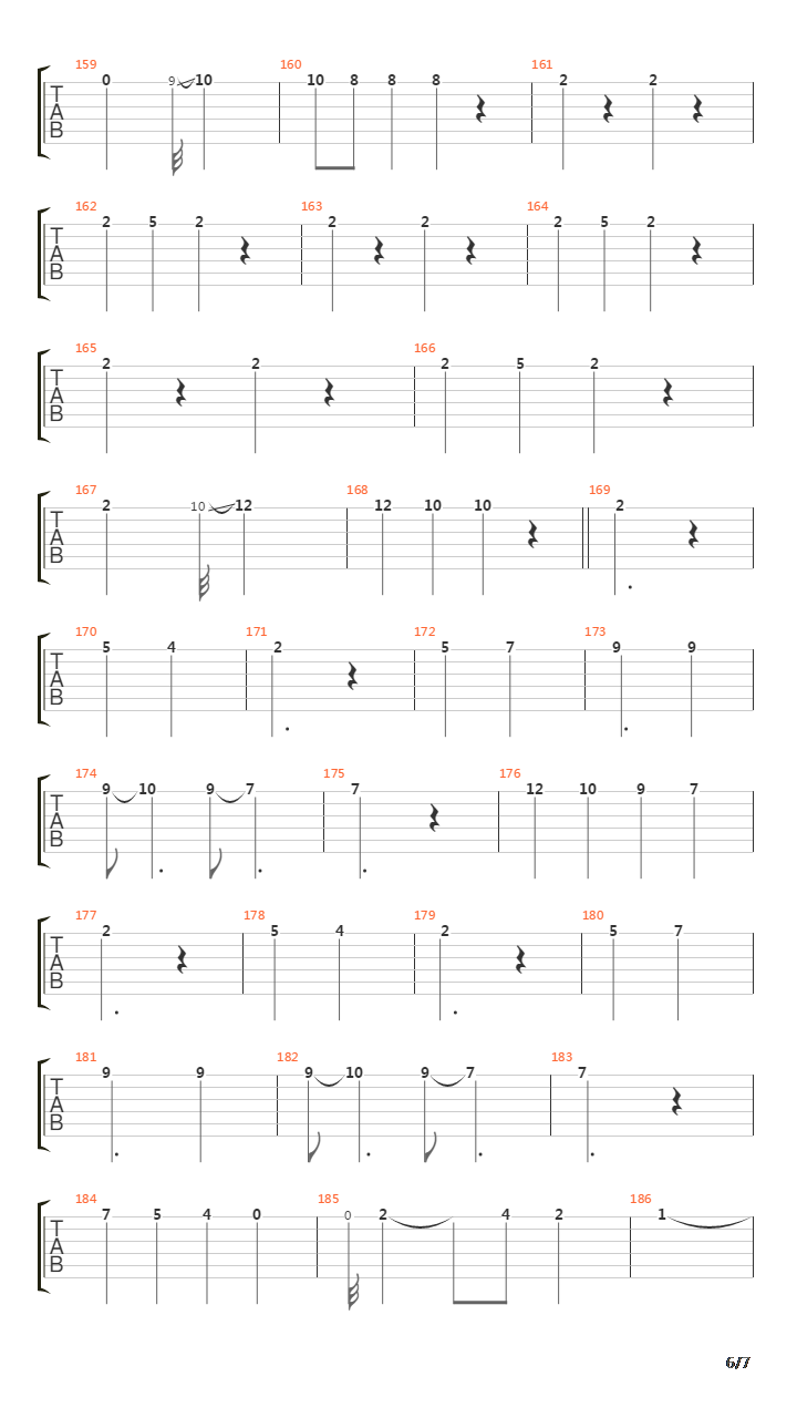 March Of Time吉他谱