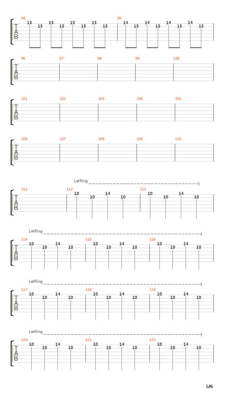 カレ吉他谱